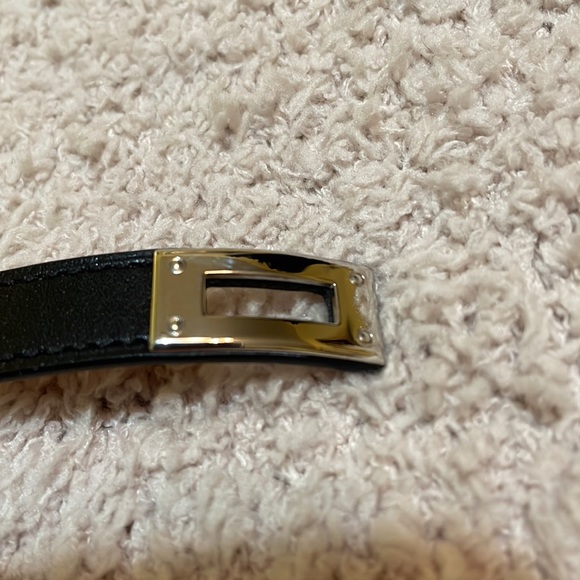 Hermes Kelly Double Tour Box leather black color size small - Picture 6 of 11